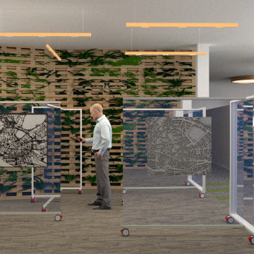 Stellwände - 1.Obergeschoss