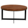 Industrial Brown Wood Coffee Table 16587