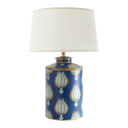 TULIP TEA CADDY LAMP - Table Lamps
