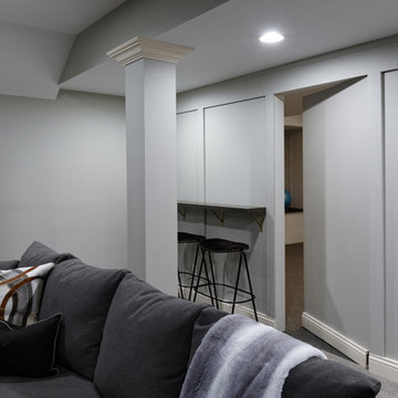Garyson Woods Basement + Bar Project