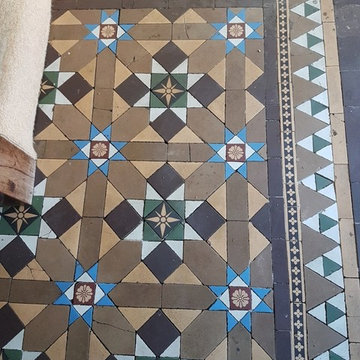 Victorian Hallway Floor Repaired and Restored in Shipley