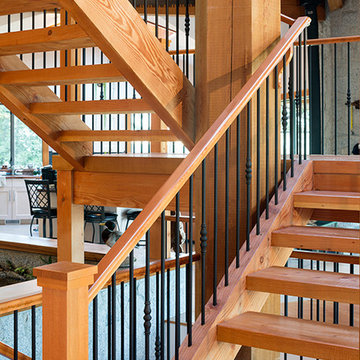 Westcoast Post & Beam House - Pitt Lake