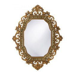 www.essentialsinside.com: ariana ornate framed wall mirror - Wall Mirrors