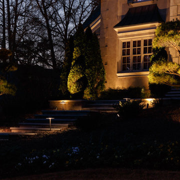 Marietta, GA House and Backyard Lighting Project #3