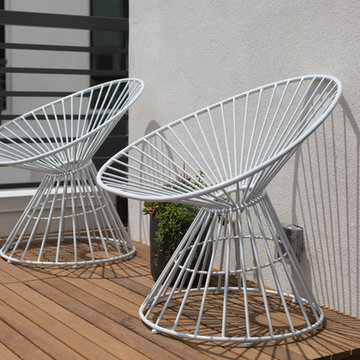 White Metal Chairs