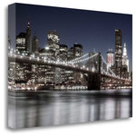 Tangletown Fine Art - "Manhattan Reflections" By Jorge Llovet, Giclee Print on Gallery Wrap Canvas - Give your home a splash of color and elegance with Photography art by Jorge Llovet.
