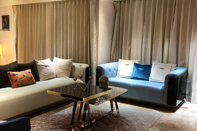 Living room - modern living room idea in Chennai
