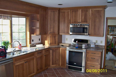Inspiration for a timeless kitchen remodel in Boston