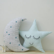 Half moon and star