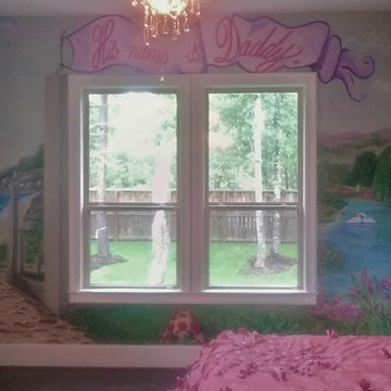 Princess mural