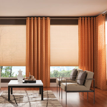 Vibrant Drapery Panels