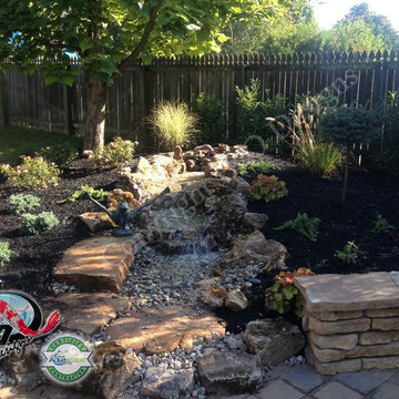 Pondless Waterfalls Ideas for your Kentucky Landscape
