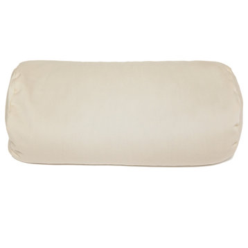 Buckwheat Pillow - Neck Roll Pillow - Tan 37 x 15 x 15 cm