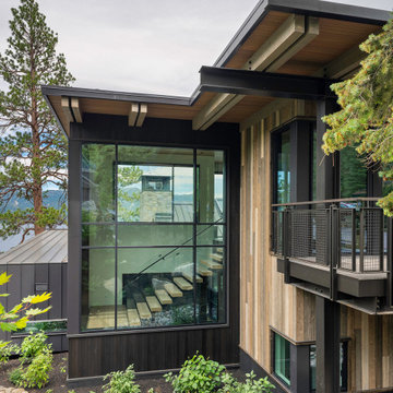 Crystal Bay Scandinavian Lake House Exterior