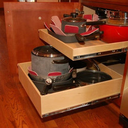Pull Out Shelves - Kitchen Drawer Organizers