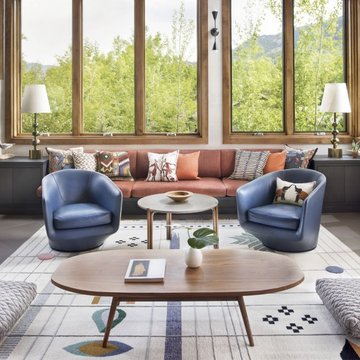 Aspen Eclectic: Living Room