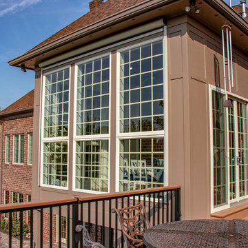Room Addition with Deck