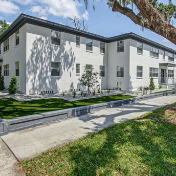 Riverside Mid-Century Modern Landscape