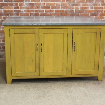 Zinc Tables & Zinc Kitchen Island