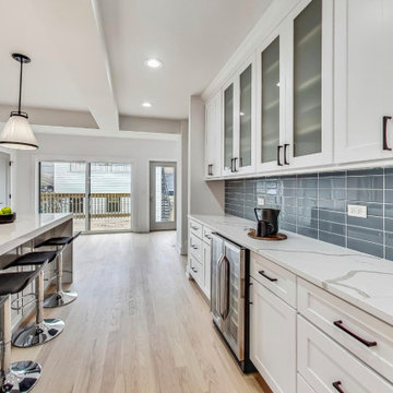 Spacious Kitchen and Elegant Living Area Remodel in Belmont
