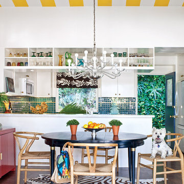 Bold, Colorful Kitchen