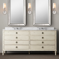 Customize Solid Wood Bathroom Vanity- - Products