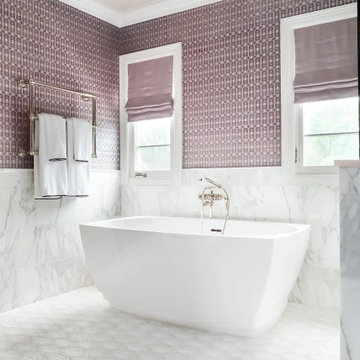 A Luxe Primary Bathroom Remodel in Highland Park, TX
