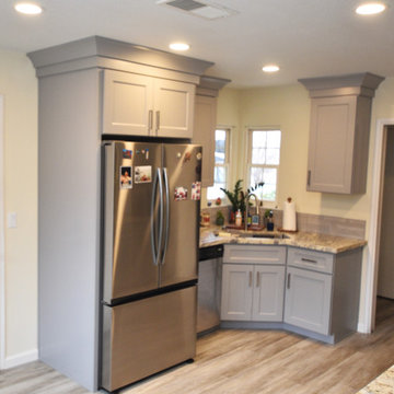 Griffin Kitchen Before and After.