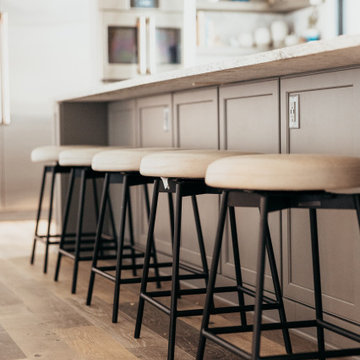 Growing family needs a functional, beautiful kitchen for everyday life.