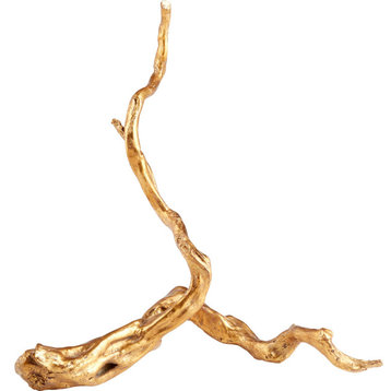 Drifting Gold Sculpture, Gold, B