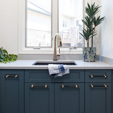 Colorful Laundry Room