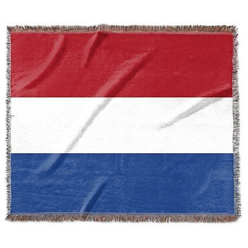 "Netherlands Flag" Woven Blanket 60"x50"