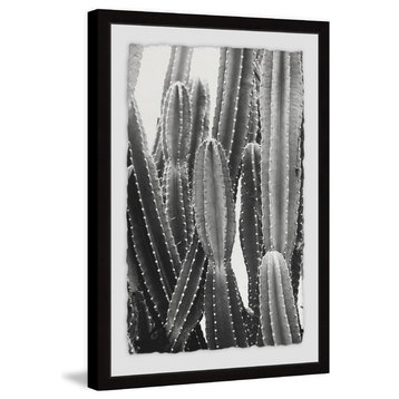 "Vintage Cactus" Framed Painting Print, 8"x12"
