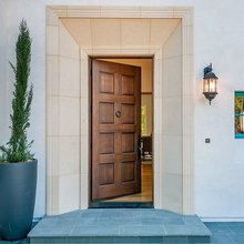 Front door covered porch entrance exterior