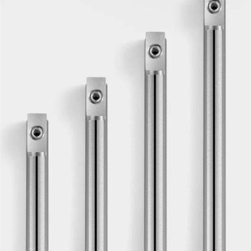 Aqua Double-sided Appliance Pull with Backplate | Sliding Door Handle | Barn Doo