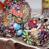 Vintage Jewel Hand-Made Ornaments Bouquets Trees, Wedding Bundle
