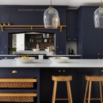 A Signature Bespoke Shaker Kitchen and Walk-in Pantry