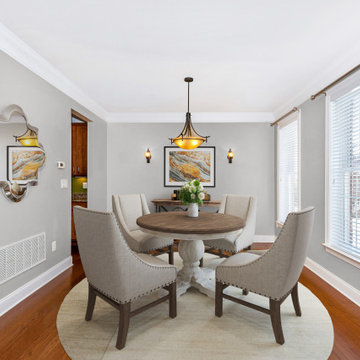 Same Dining Room Staged Multiple Ways