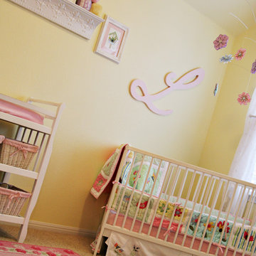 Pastel Garden Room
