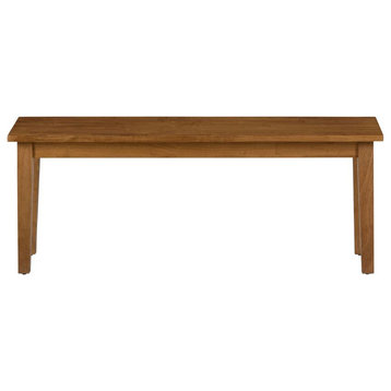 Simplicity Solid Wood 48 Classic Bench, Honey