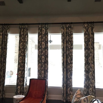 Living Room Draperies