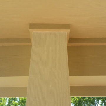 HardiePlank Lap Siding with Hardie Half Rounds SCALLOP Siding