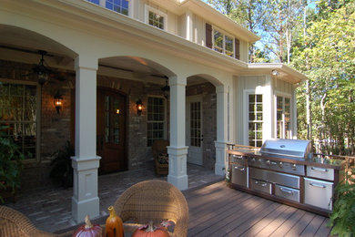 Elegant deck photo in Raleigh