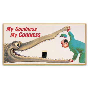 Guinness Brewery 'My Goodness My Guinness XVI' Canvas Art, 10"x19"