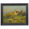Consigned “Cottage by the Sea” Oil Painting on Canvas by Georges Maroniez