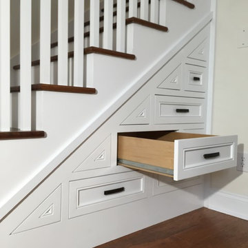 Stairs with Storage Drawers