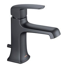 50 Most Por Black Bathroom Sink Faucets For 2018 Houzz Stufurhome Ella Single Hole Faucet Matte Black Bathroom Sink Faucets
