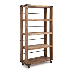 Newcomb Wide 4 Level Shelf - Bookcases