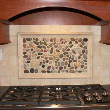 Unique & Colorful Custom Backsplash Mural