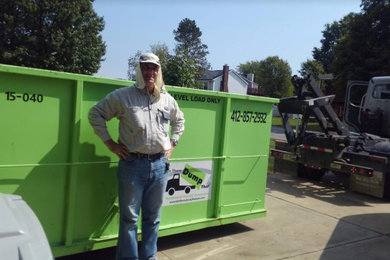 Dumpster Experts Deliver Our Residential Friendly Bins.